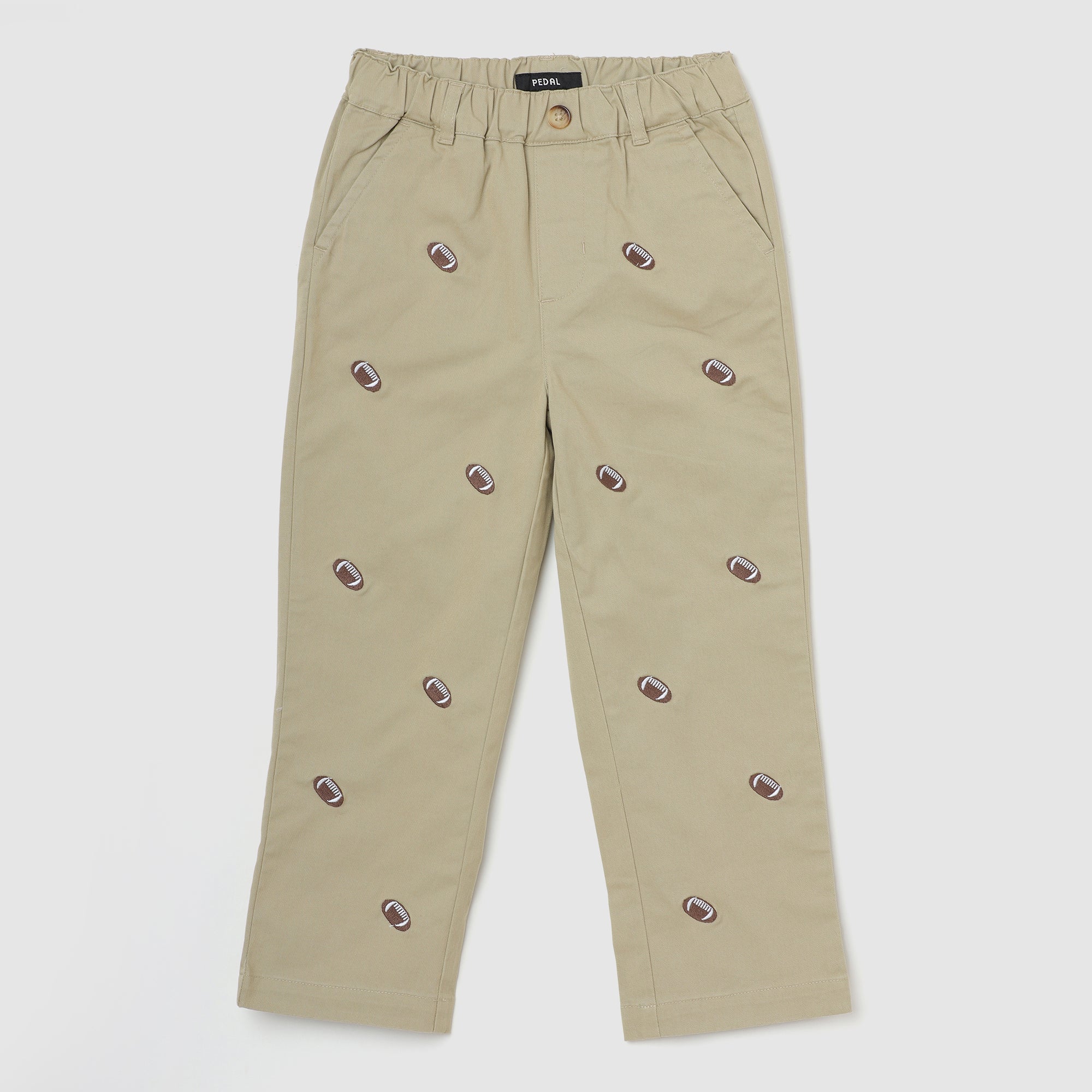 Newport Embroidered Football Chino Pant