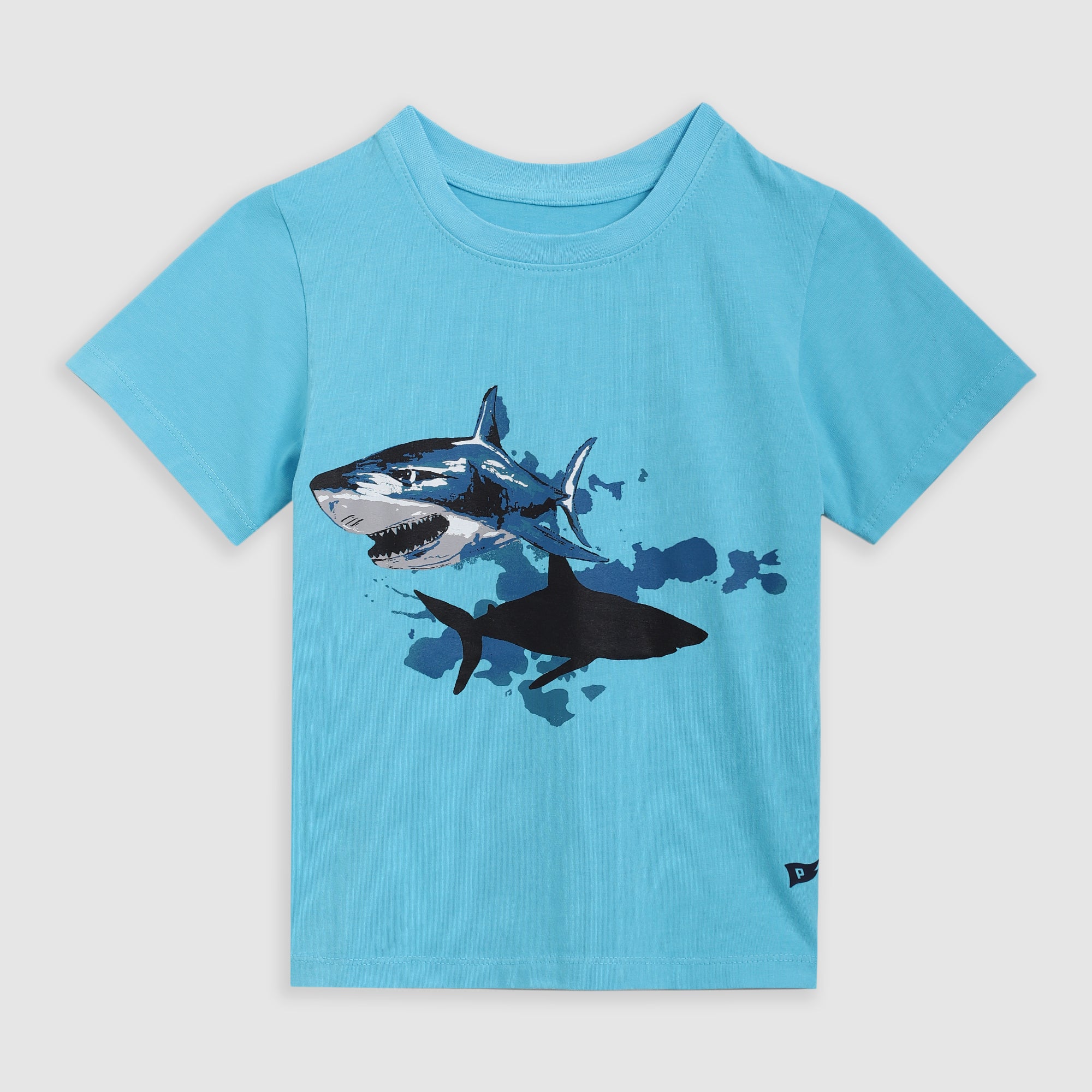 Monterey Organic Shark Tee For Boys & Toddlers