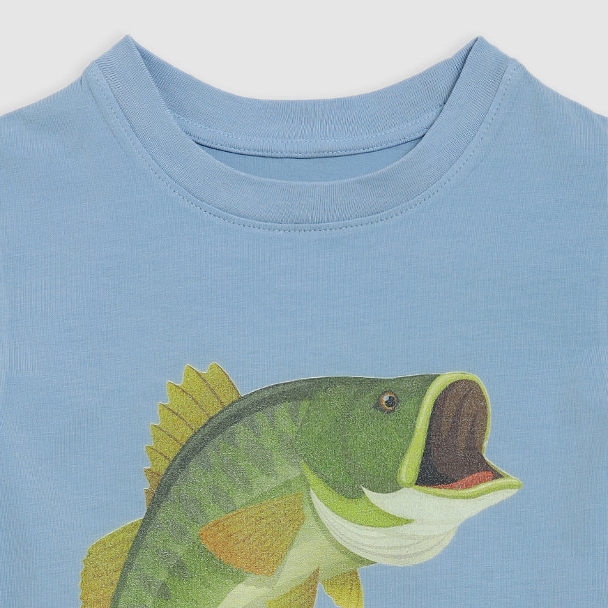 Monterey Organic Fish Tee For Boys & Toddlers