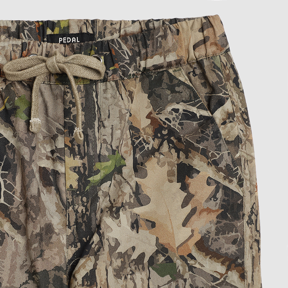 Boys Berkshire Camo Drawstring Cargo Pants From Front Detail– Durable, Adjustable Fit for Active Boys & Toddlers