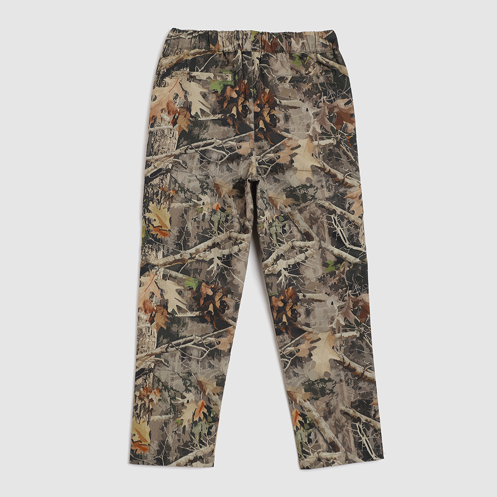 Boys Berkshire Camo Drawstring Cargo Pants From Back– Durable, Adjustable Fit for Active Boys & Toddlers