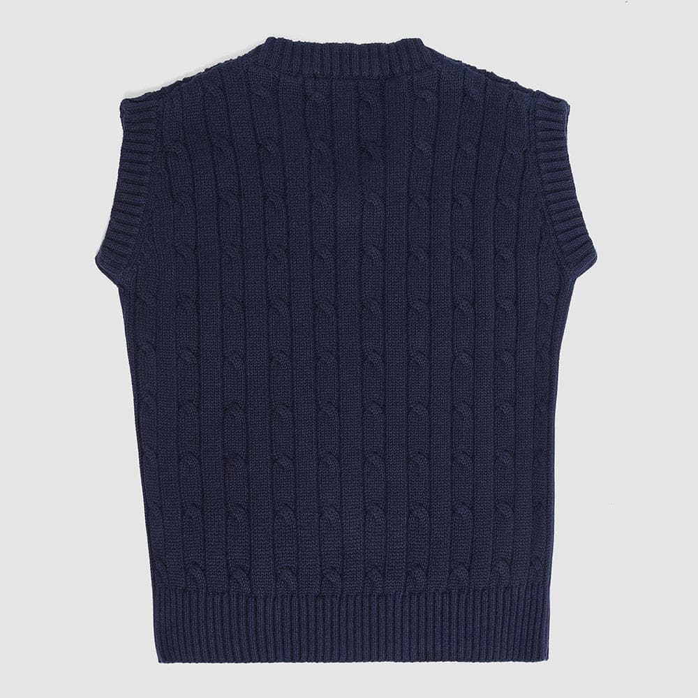 Darby Cable Knit Vest