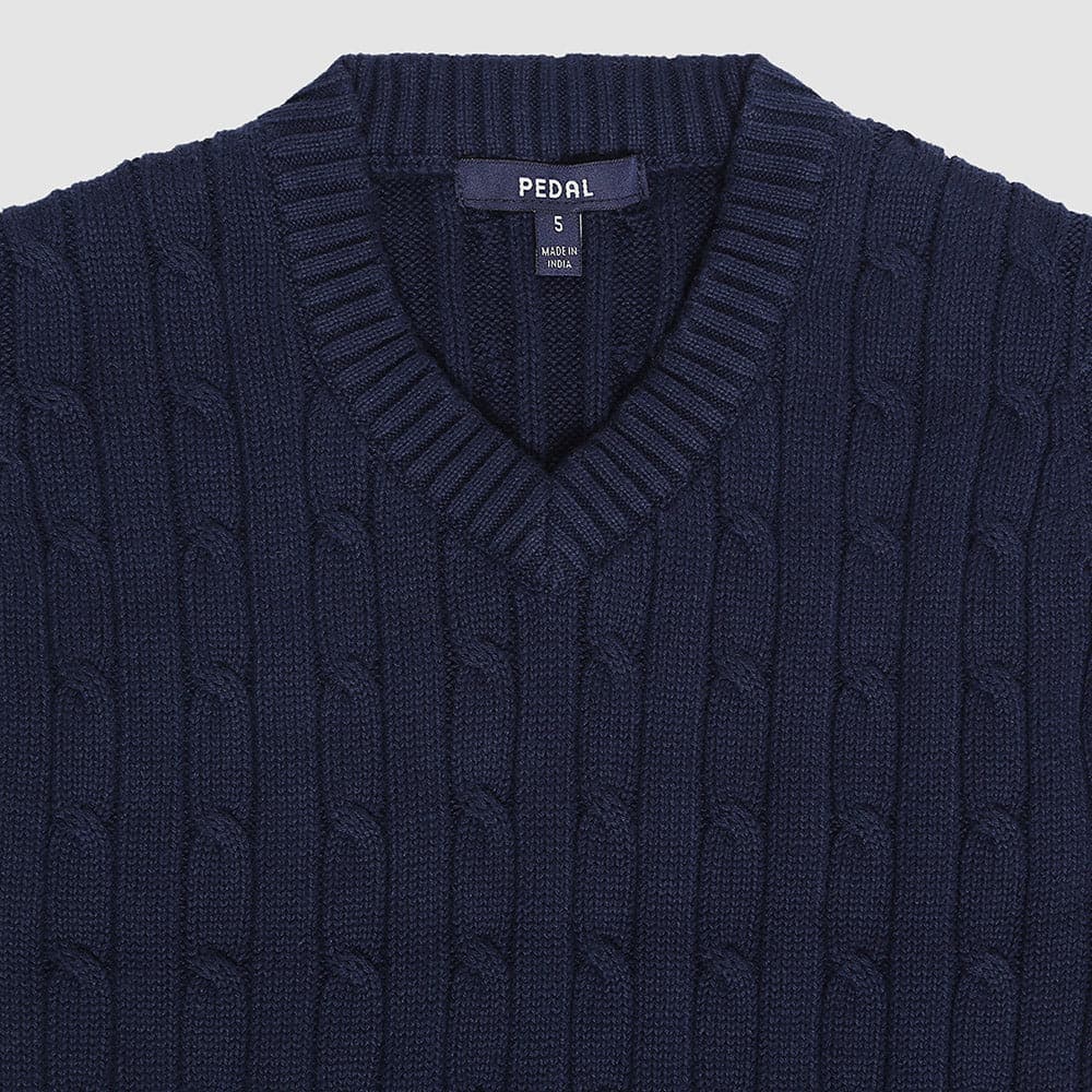 Darby Cable Knit Vest