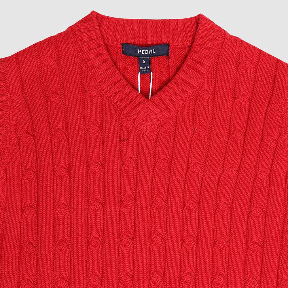 Darby Cable Knit Vest