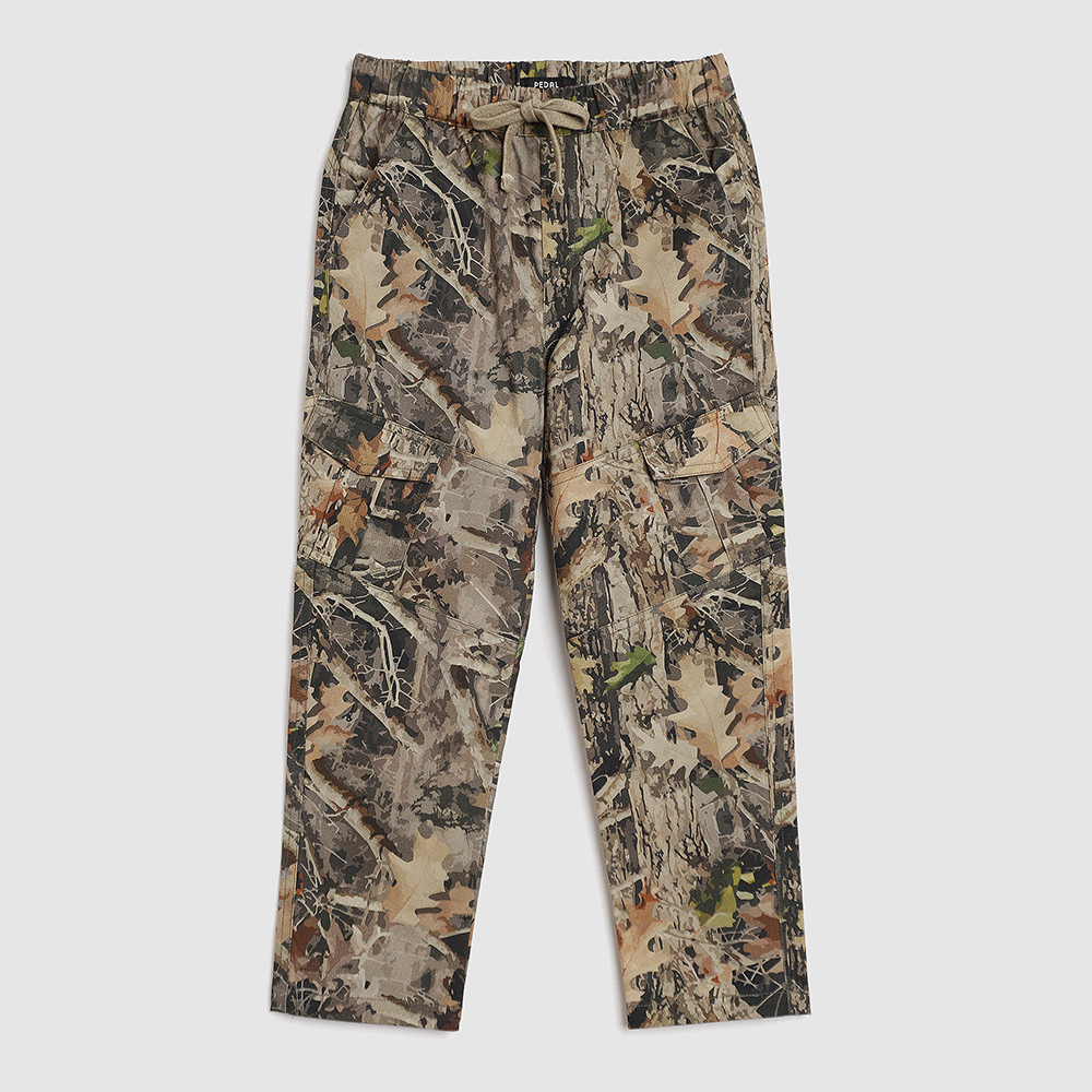 Pedal Kidswear Camo Cargo Pant Front
