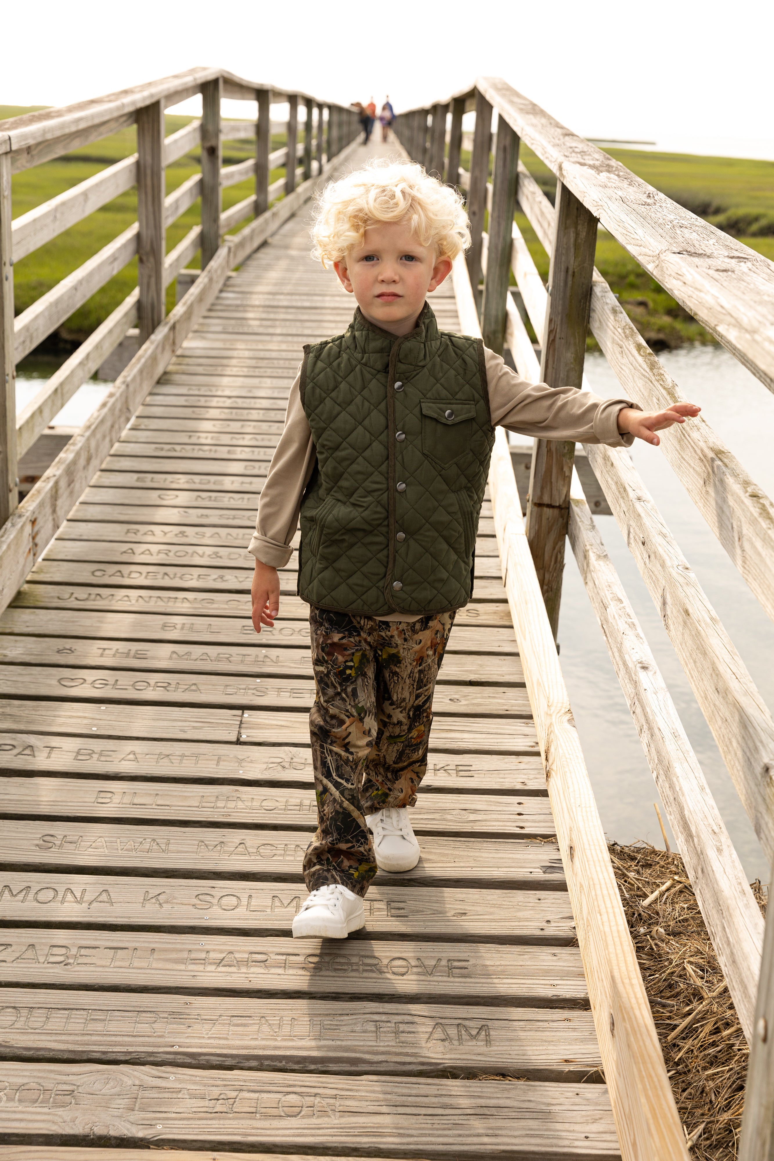 Sackett Quilted Boys Vest