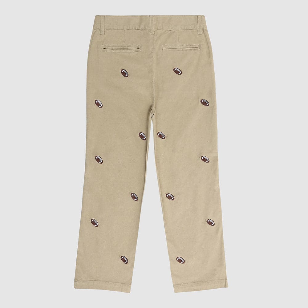 Newport Embroidered Football Chino Pant