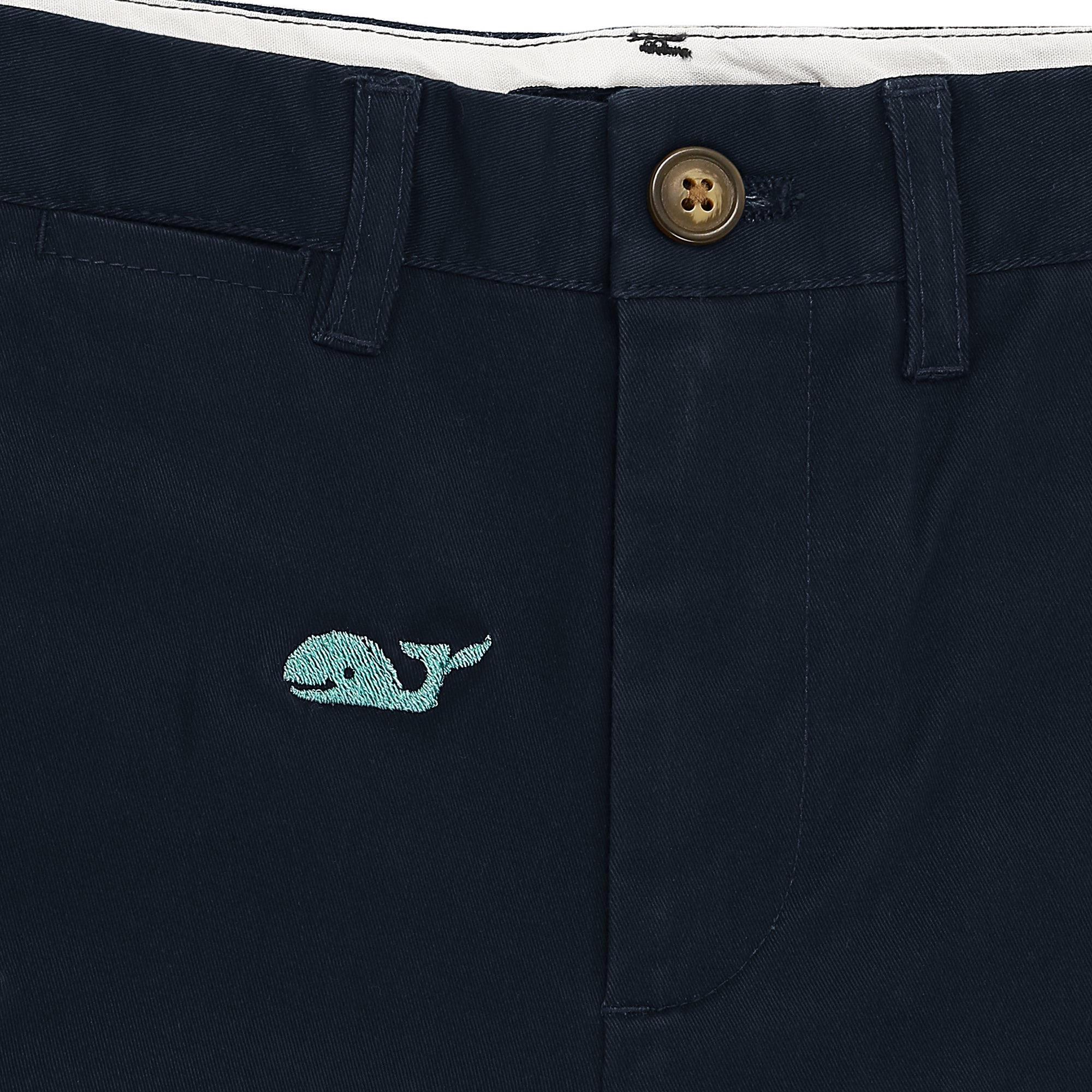 Coopers Embroidered Whale Chino Shorts