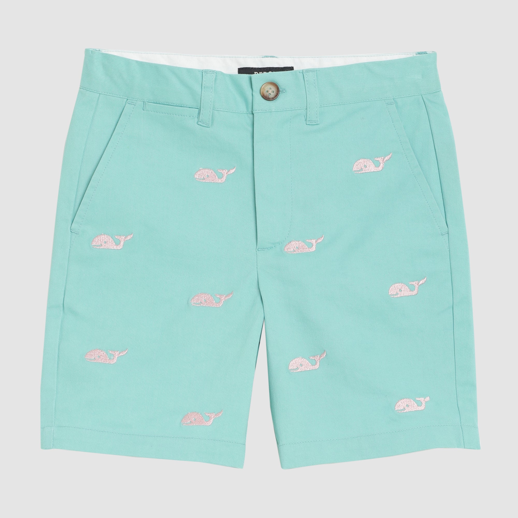 Coopers Embroidered Whale Chino Shorts