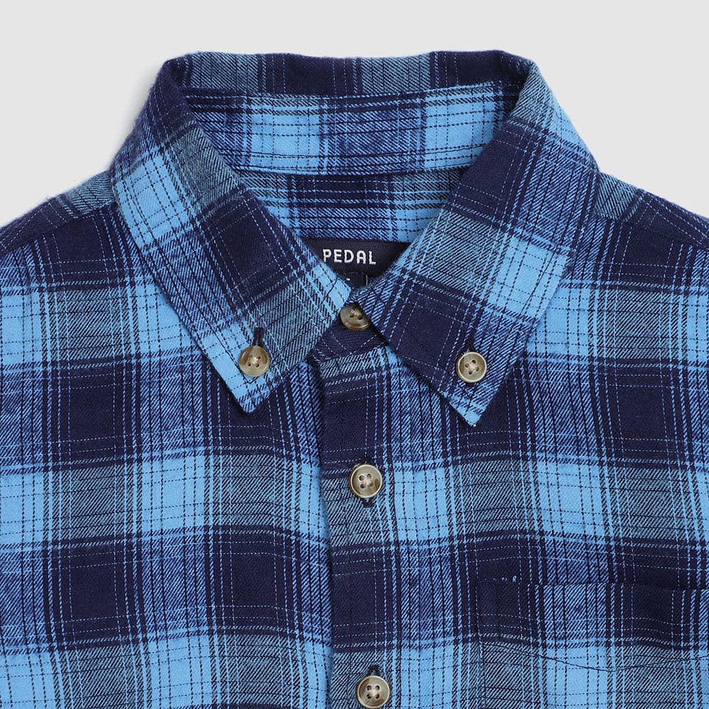 Kensington Blue / Navy Button Down Shirt