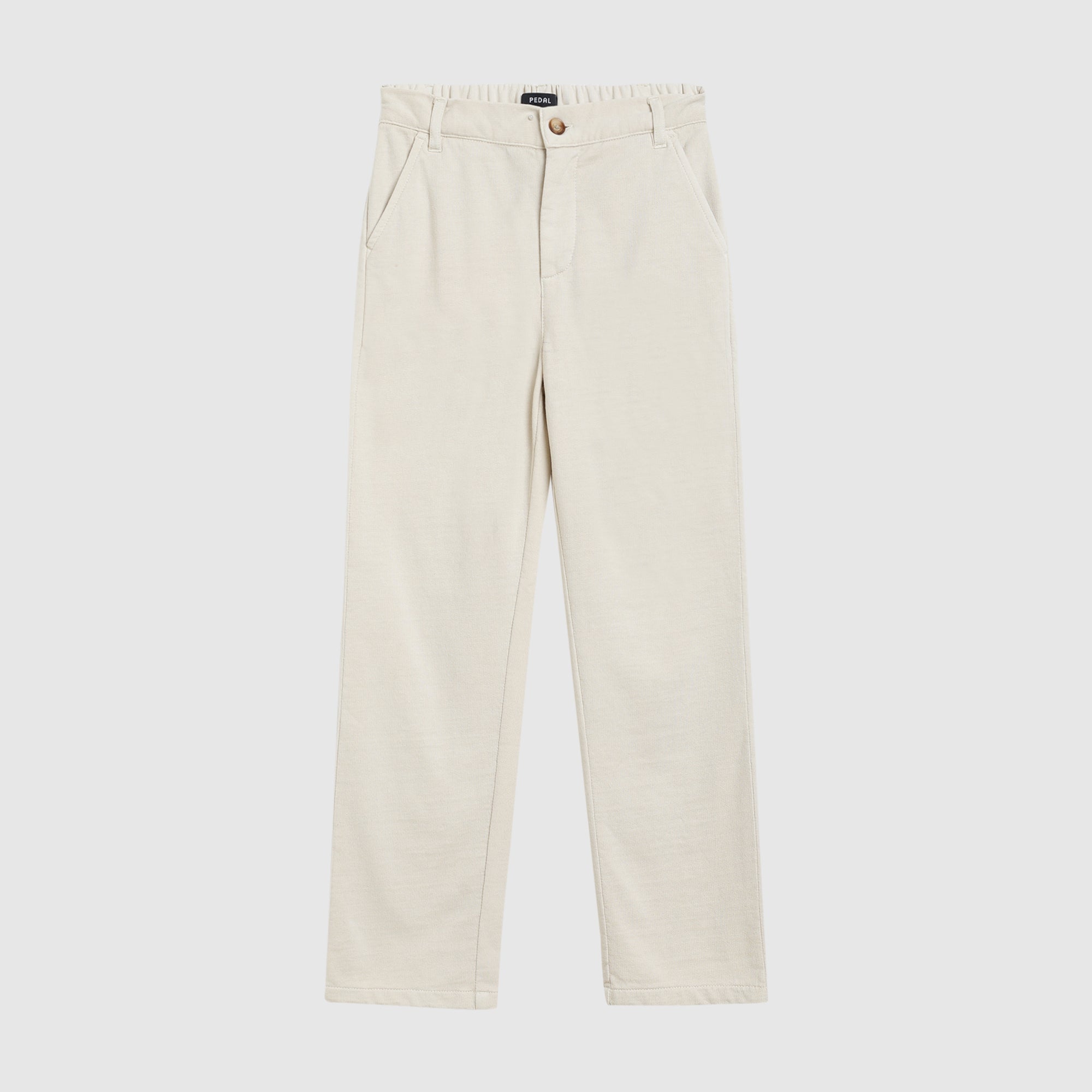 Chino-Flex boys dress pants in khaki feel like sweats