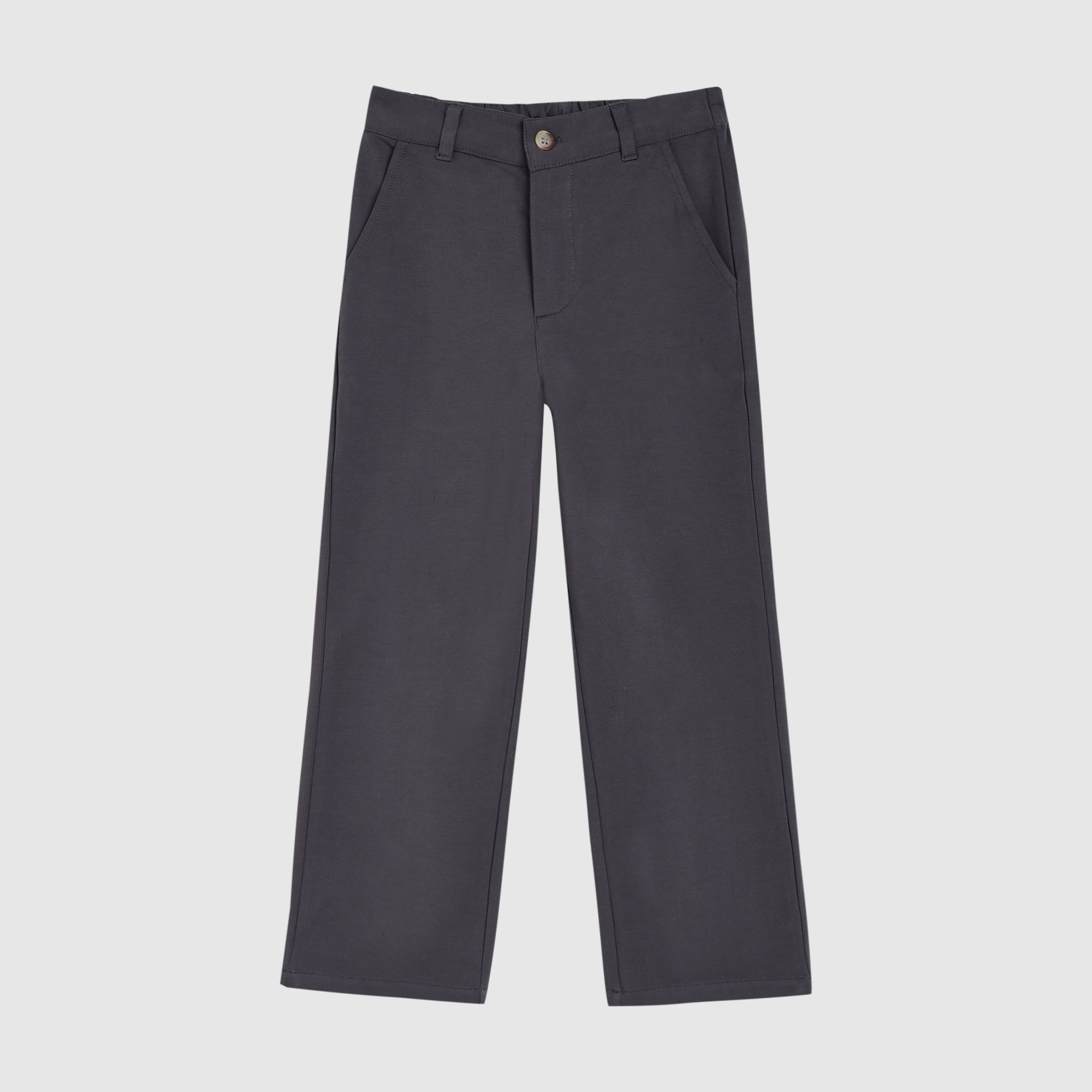 boys grey dress pants Kids World Boys' Expandable Waist Dress Pants